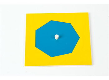 Geometric Cabinet Inset: Heptagon
