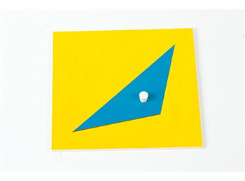 Geometric Cabinet Inset: Obtuse-Angled Isosceles Triangle