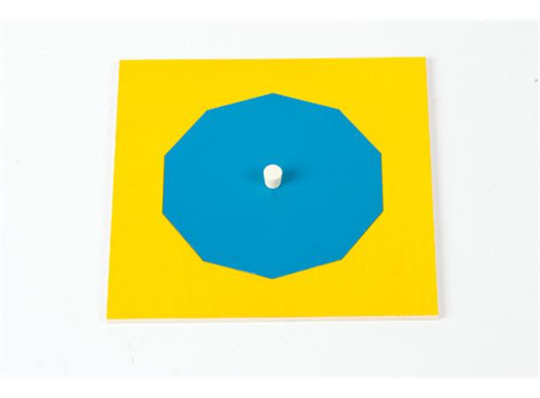 Geometric Cabinet Inset: Dekagon