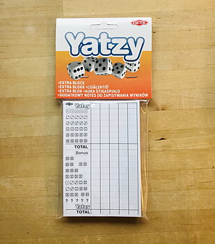 Yatzy 2 extra häften 
