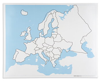 Kontrollkarta Europa utan namn 