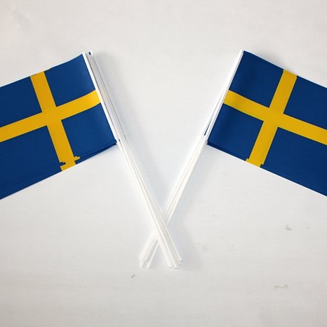 Pappersflagga Sverige (200st ) 