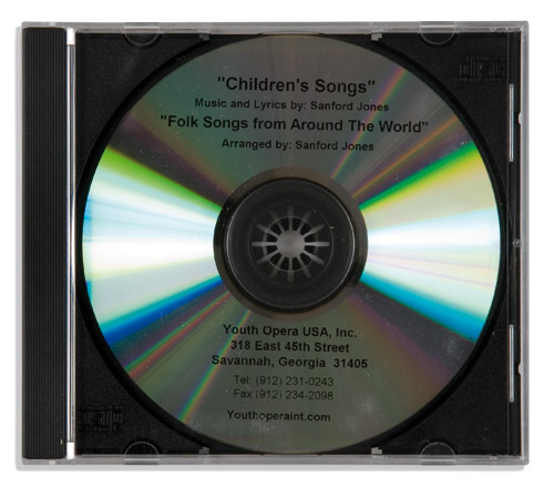 Songs & folk songs from around the world - CD 