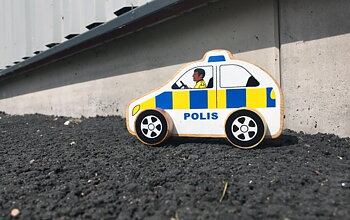 Polisbil på hjul - Lanka Kade