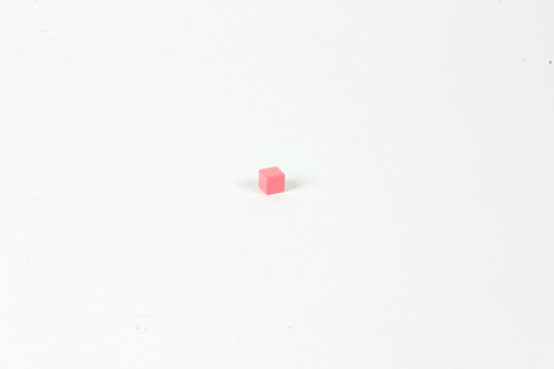 Minsta kuben till rosa tornet 1x1x1 