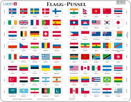 Flaggpussel - Larsen