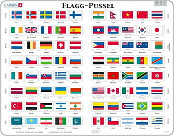 Flaggpussel - Larsen