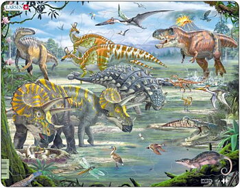 Dinosaurier pussel  -Larsen (FH31)