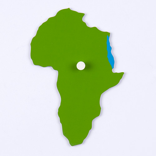 Kartdel Afrika 