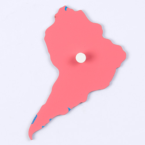 Kartdel Sydamerika