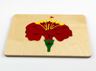 Pussel Blomma