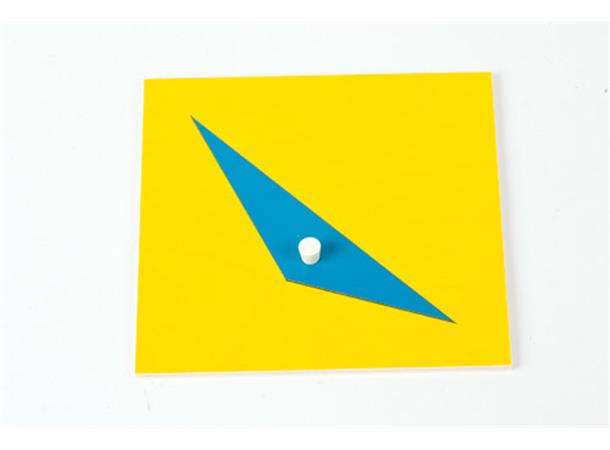  Geometric Cabinet Inset -Angled Scalene Triangle