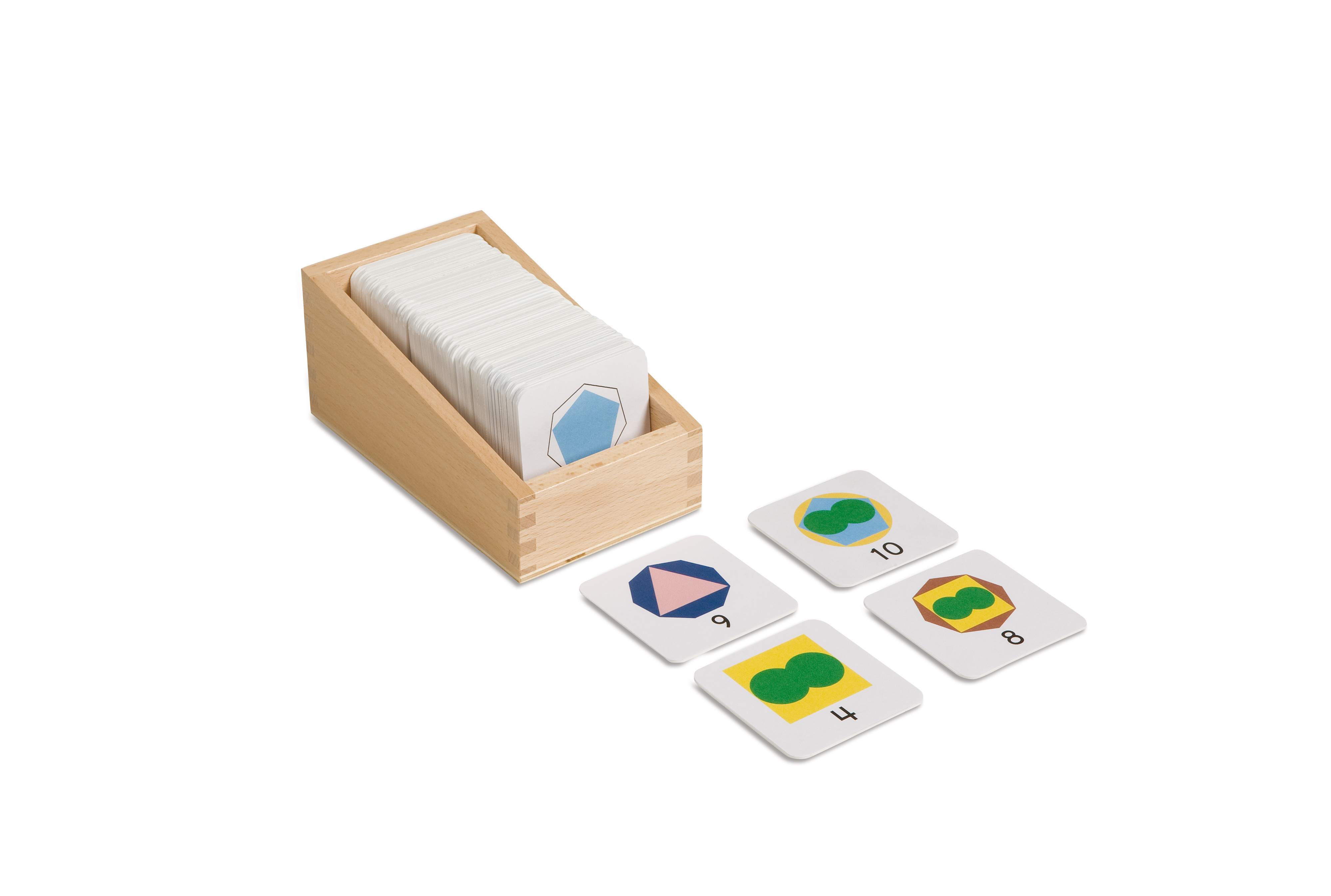 Box with Small Numeral Cards