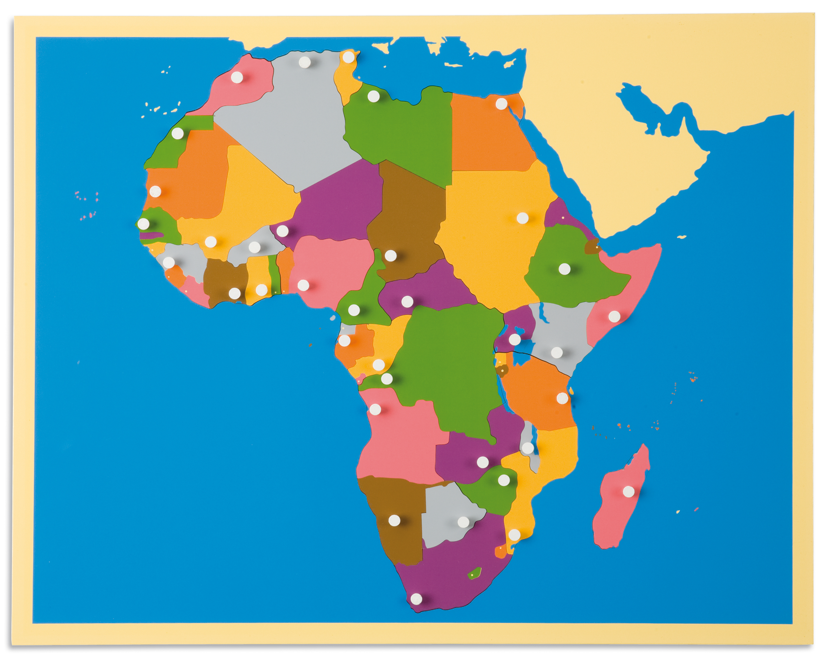 Kartpussel Afrika  