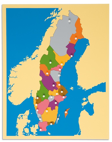 Kartpussel Sverige  