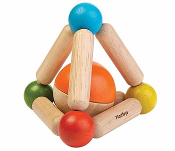 Gripleksak i Trä Triangle  - Plan Toys