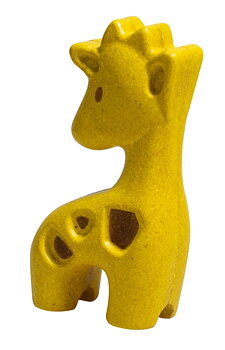 Giraff i trä -  Plan Toys 