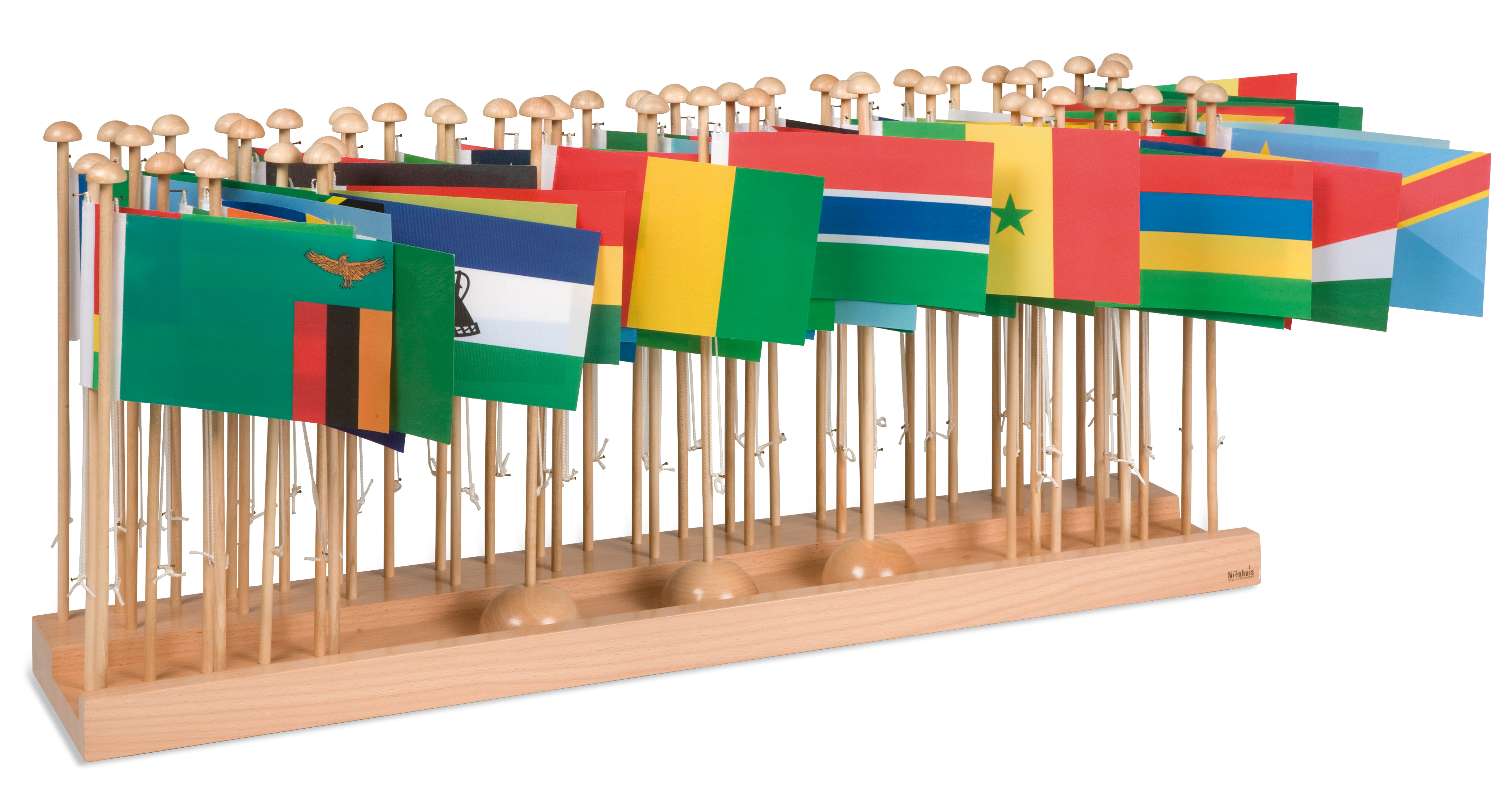 Flaggställ Afrika   