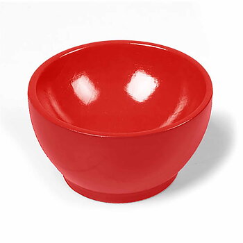 Träkopp Röd
