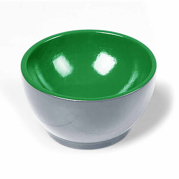 Träkopp Grön-grå