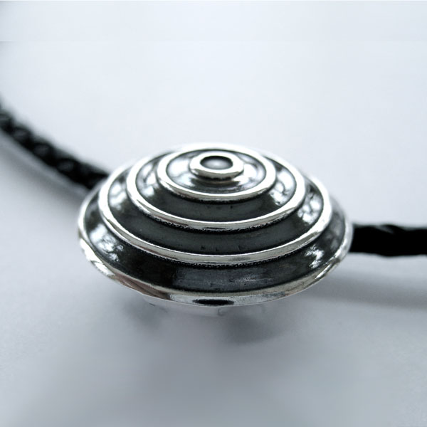 Virvel - sterling silver pendant - 3