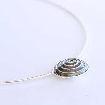 Virvel - sterling silver pendant
