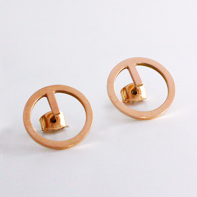 Cirkel - 18 ct gold hit - 3