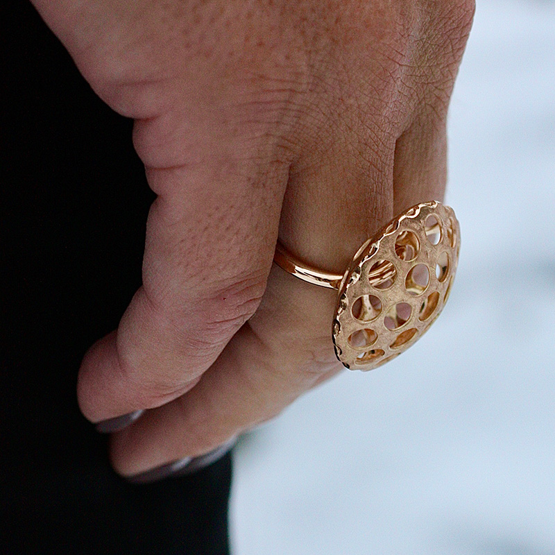 Frö - ring i 18 karat - 4