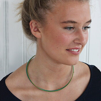 Chains - Spiralled Thread - nylon necklace