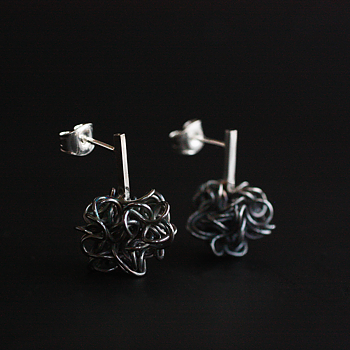 Kuling - sterling silver earrings