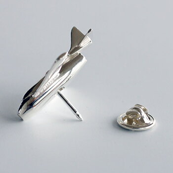 Tunnan - brosch i silver