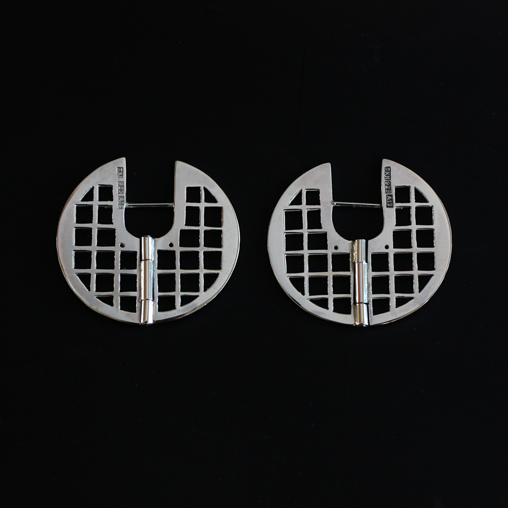 Latitud - sterling silver earrings - 2