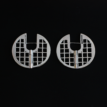 Latitud - sterling silver earrings
