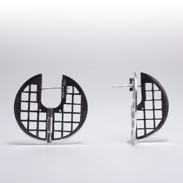 Latitud - sterling silver earrings - 5