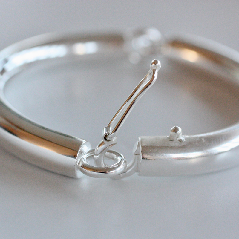 Vattring - ledat armband i silver - 3