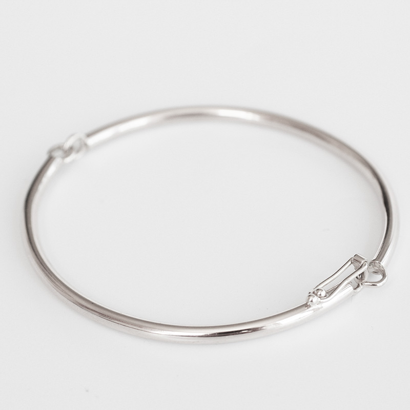 Vattring - 3mm led sterling silver bracelet