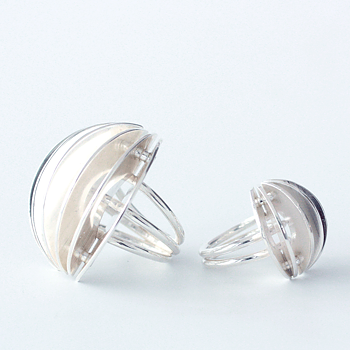 Citrus - liten ring i silver