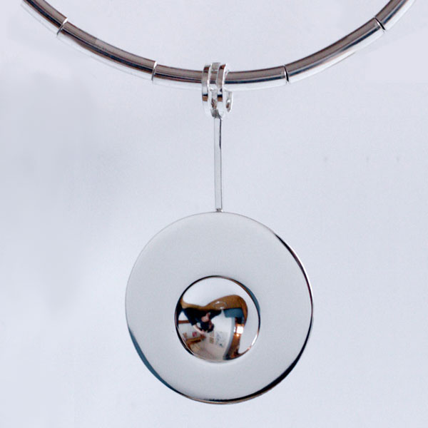 Vattenspegel - sterling silver pendant