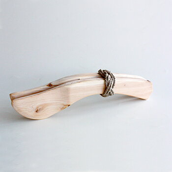 Butter knives in juniper wood - 2-pack