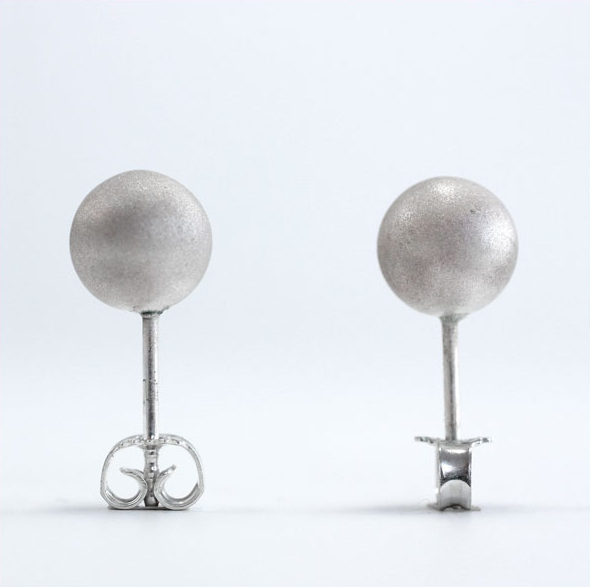 Boj - sterling silver earring - 5