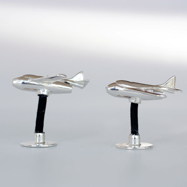 Tunnan - manschettknappar i silver - 2