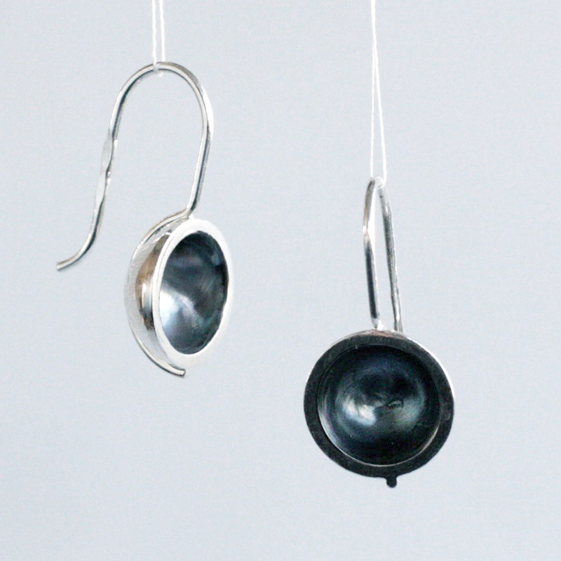 Kupa - sterling silver earring