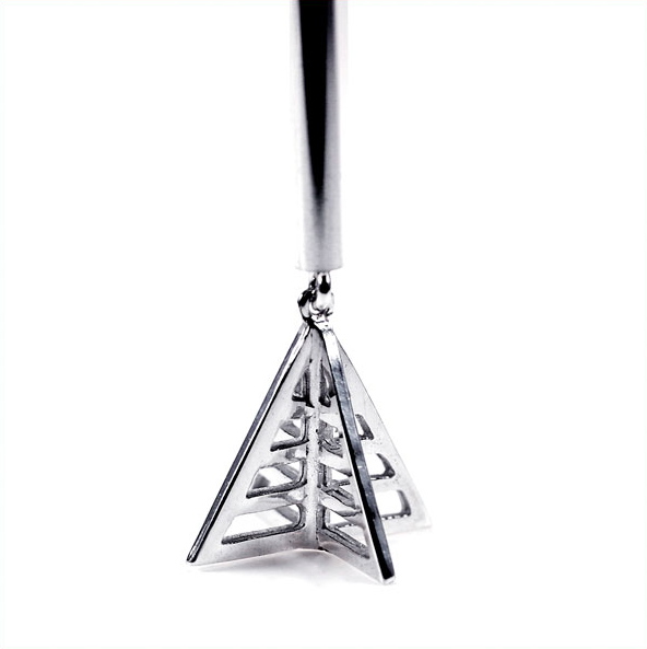 Sjömärke - sterling silver earring - 3