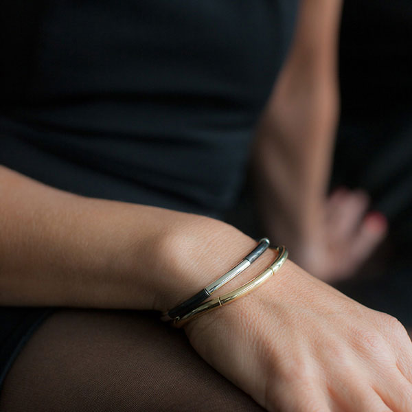 Vattring basic - armband i 18 karat - 2