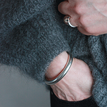 Vattring - solid sterling silver bracelet