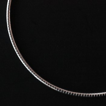 Chains - Omega sterling silver chain 
