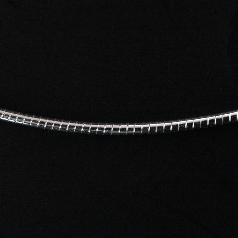Chains - Omega sterling silver chain  - 2