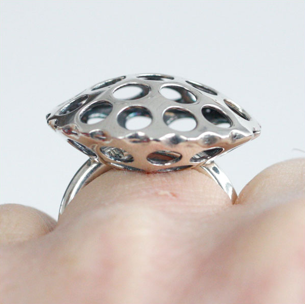 Frö - ring i silver - 5