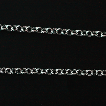 Chains - Sterling silver pea chain 