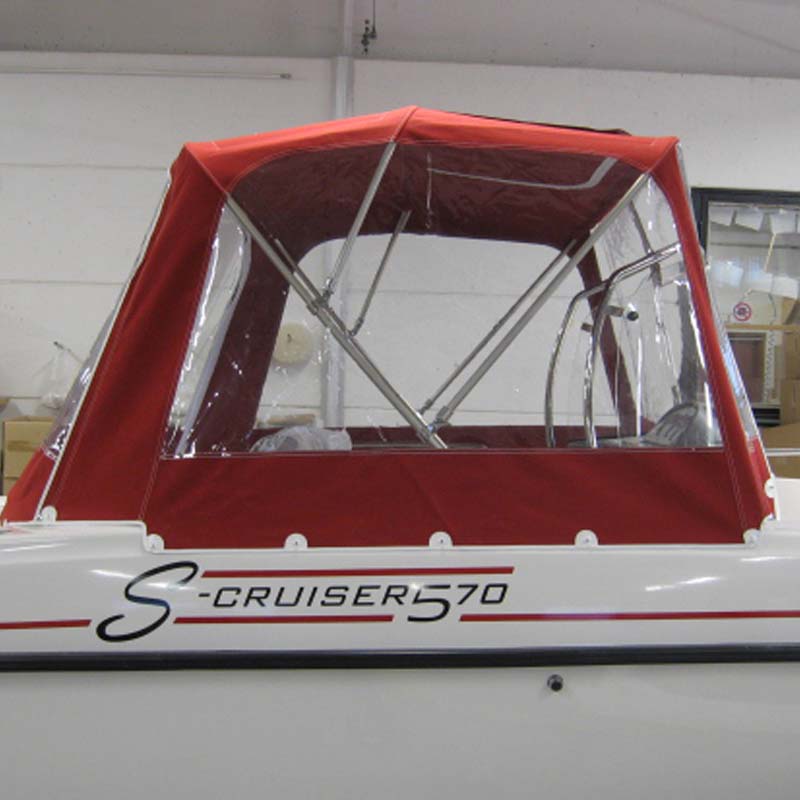 Kapell S-cruiser 570 rött - 3